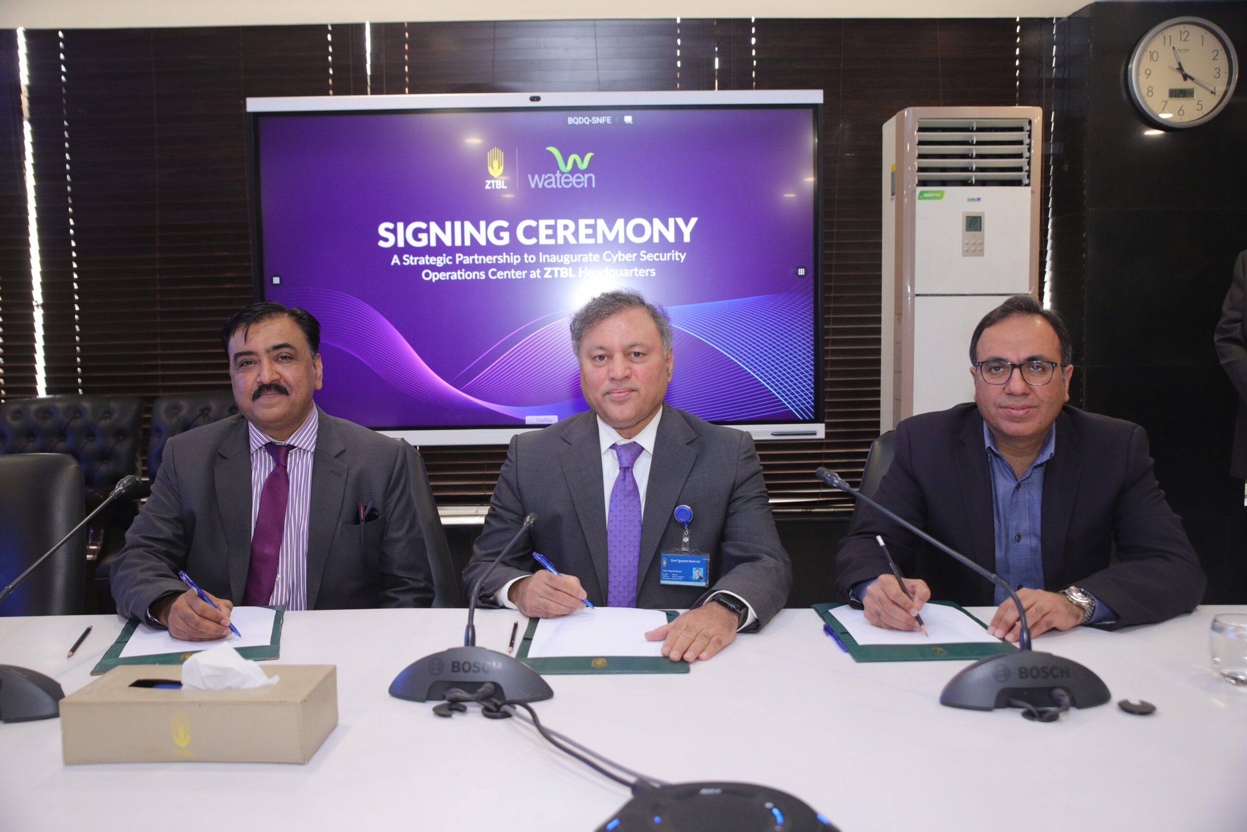signing ceremony